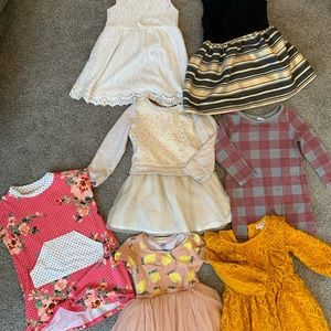 Lot of baby girl dresses